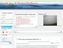 Tablet Screenshot of hoffmannfamilie.net